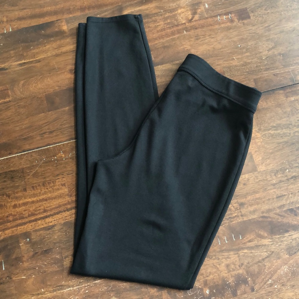 Max Studio Women's Leggings Pants Black Elastic Waist Casual Loungewear Sz Small